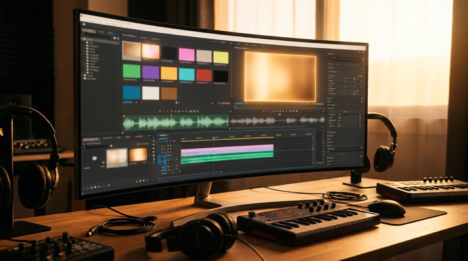 Use a music video first frame test before the whole render