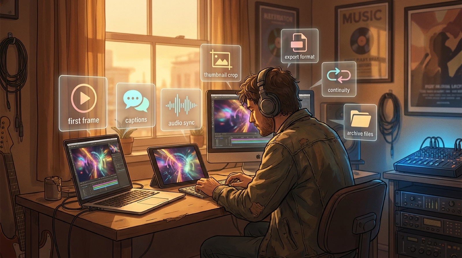AI music video quality checklist